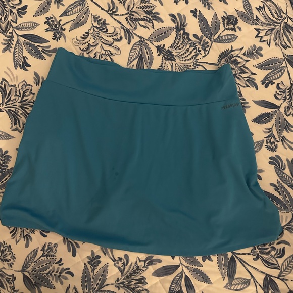 Adidas blue athletic skirt - Picture 2 of 3